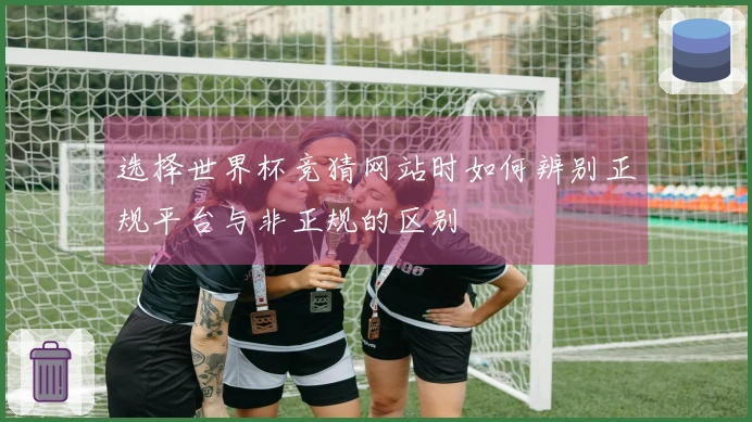 选择世界杯竞猜网站时如何辨别正规平台与非正规的区别