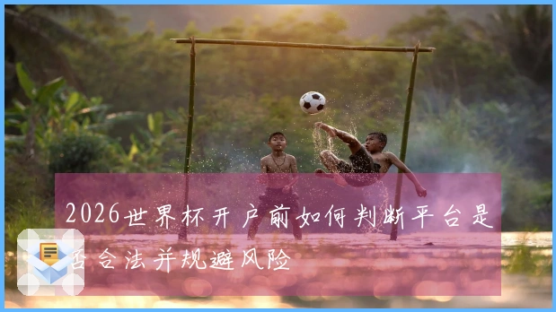 2026世界杯开户前如何判断平台是否合法并规避风险