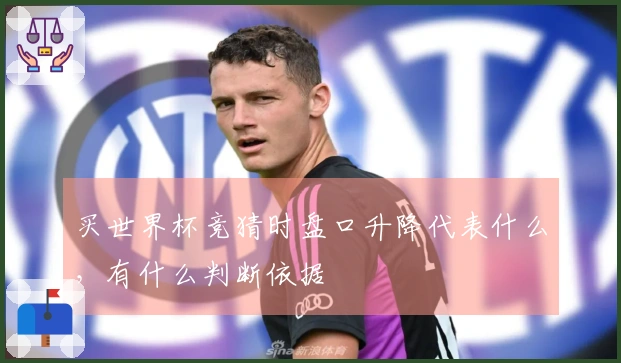 买世界杯竞猜时盘口升降代表什么，有什么判断依据